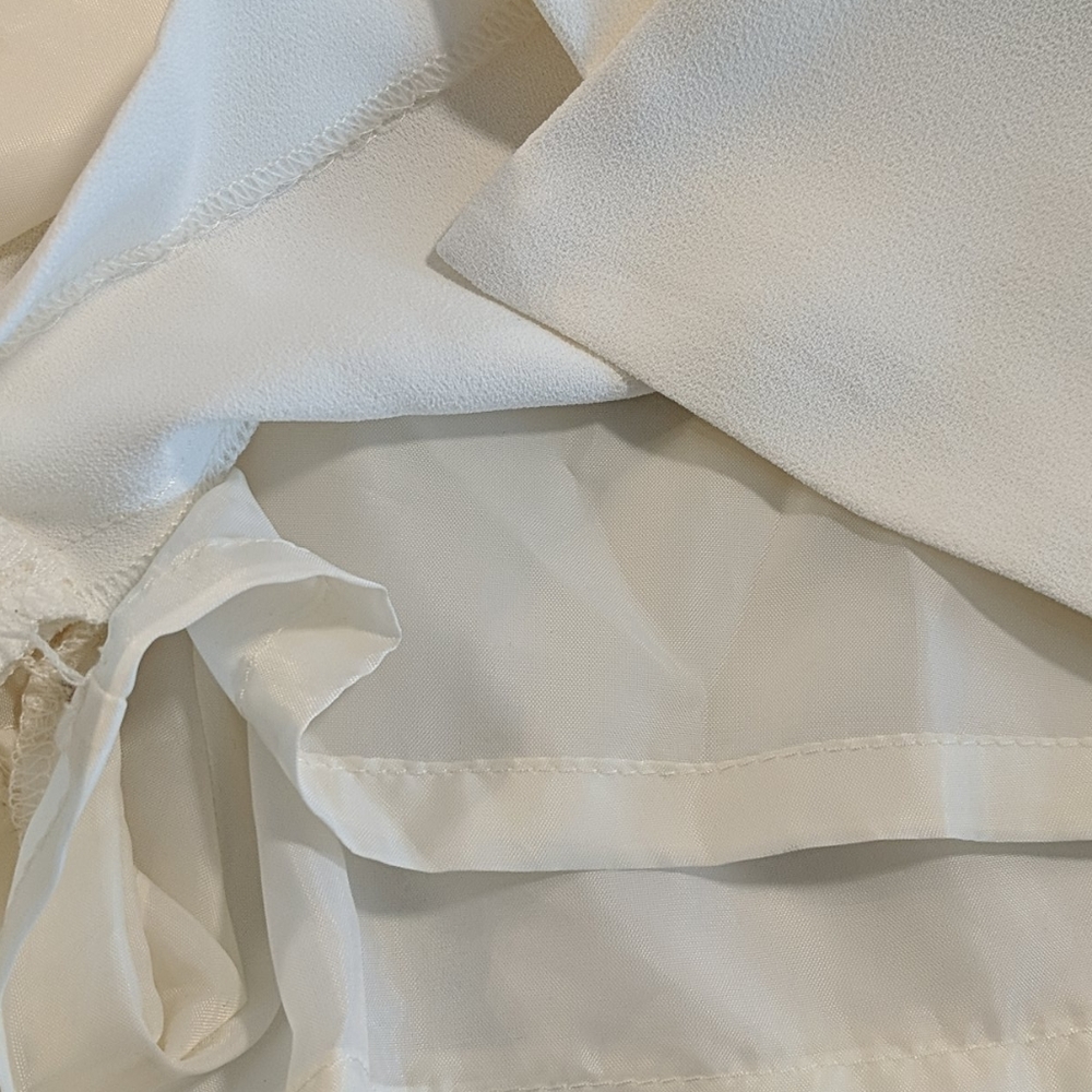 White mini skort - Picture 4 of 6
